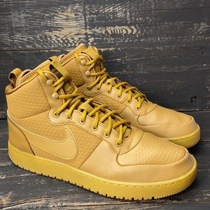 Nike Court Borough Mid “Winter Wheat” Sneakers